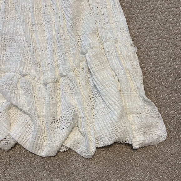 Zara oyster white lace dress - Picture 8 of 9